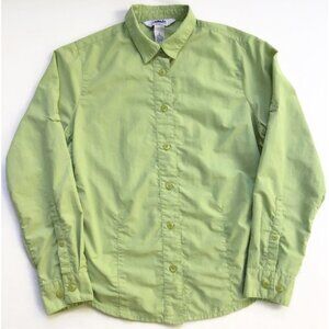 Campmor Light Green Womens Small Outdoor Long Sleeve Vented Fishing Hiking Top